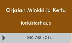 Orjalan Minkki ja Kettu Oy logo
